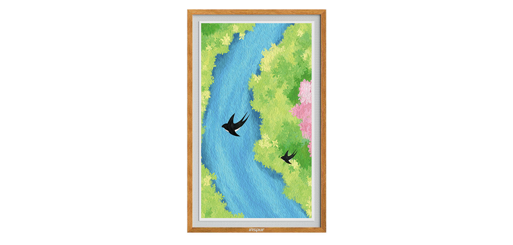 INSPURالشاشة الذكية لعرض الصور